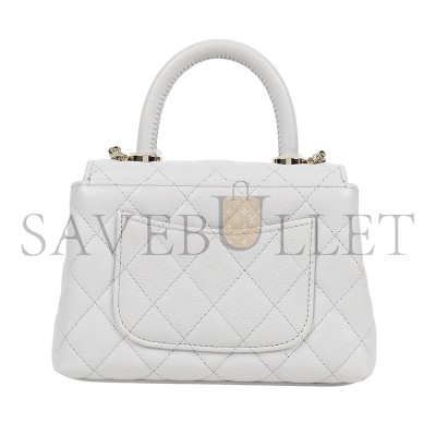 CHANEL MASTER MINI FLAP BAG WITH TOP HANDLE AP4244 (14.5*11.5*5.5cm)